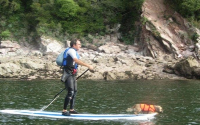  与人类最好的朋友划桨